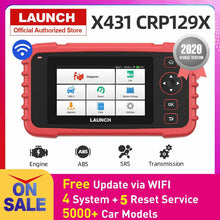 Load image into Gallery viewer, LAUNCH X431 CRP129X OBD2 Scanner Engine ABS SRS SAS AT TPMS EPB Diagnostic Tool - Auto Lines Australia