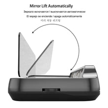 Load image into Gallery viewer, Auto-Lift Mirror HUD MX30 Pro Large & Clear Font RPM Speed Projector KM/H MPH