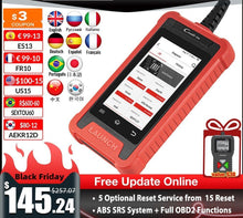 Load image into Gallery viewer, CRE205 Auto OBD2 Scanner Car Engine OBD2 ABS Airbag Code Reader Diagnostic Tool - Auto Lines Australia