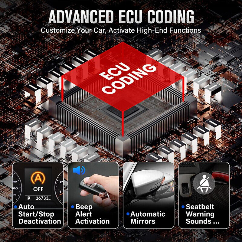 Autel MaxiSys MS906S Car Diagnostic Scanner ECU Coding OBD2 Scanner - Auto Lines Australia