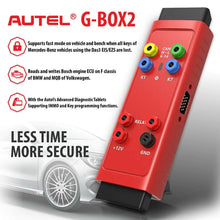 Load image into Gallery viewer, Autel GBox G-BOX2 For MaxiIM IM508 IM608 Fits Mercedes Benz & BMW Adapter IMMO All Keys Lost Key Programming Tool