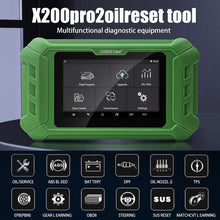 Load image into Gallery viewer, OBDSTAR X200 Pro2 Oil Reset Tool Support Car Maintenance to Year 2020