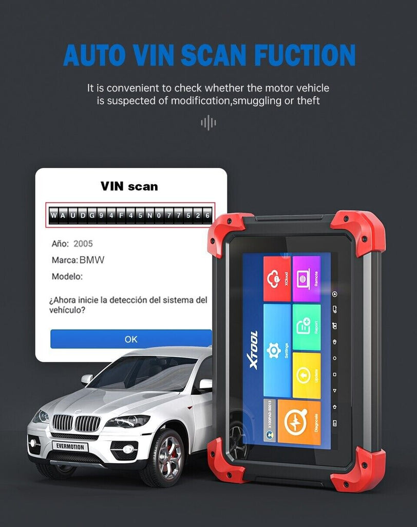 XTOOL Newest X100 PAD PLUS OBDII Car Diagnostic Tool X100 IMMO Programmer