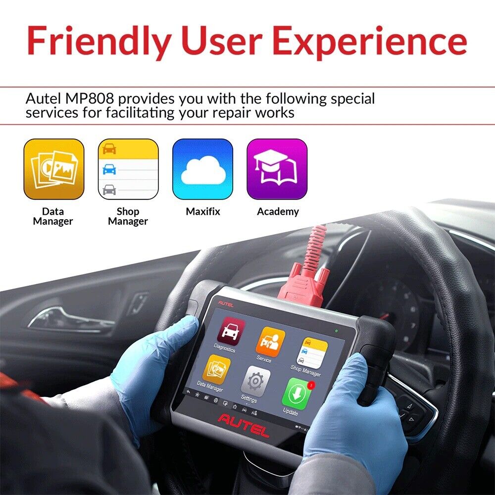 Autel MaxiPRO MP808 Diagnostic Tools with Bi-directional Control OE-level OBD2