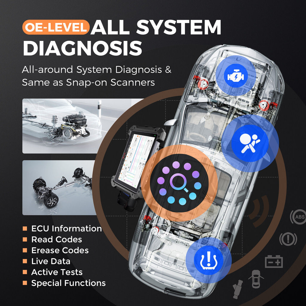 Autel MK908 II MK908II Car Diagnostic Tools - Auto Lines Australia