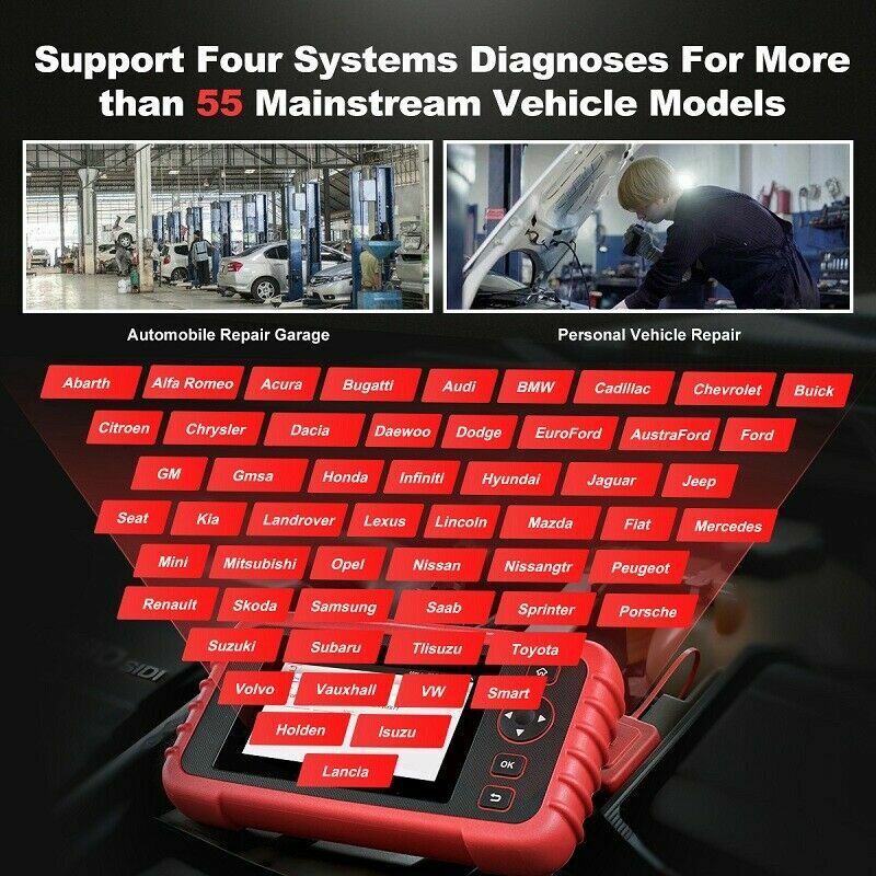 LAUNCH X431 CRP129X OBD2 Scanner Engine ABS SRS SAS AT TPMS EPB Diagnostic Tool - Auto Lines Australia