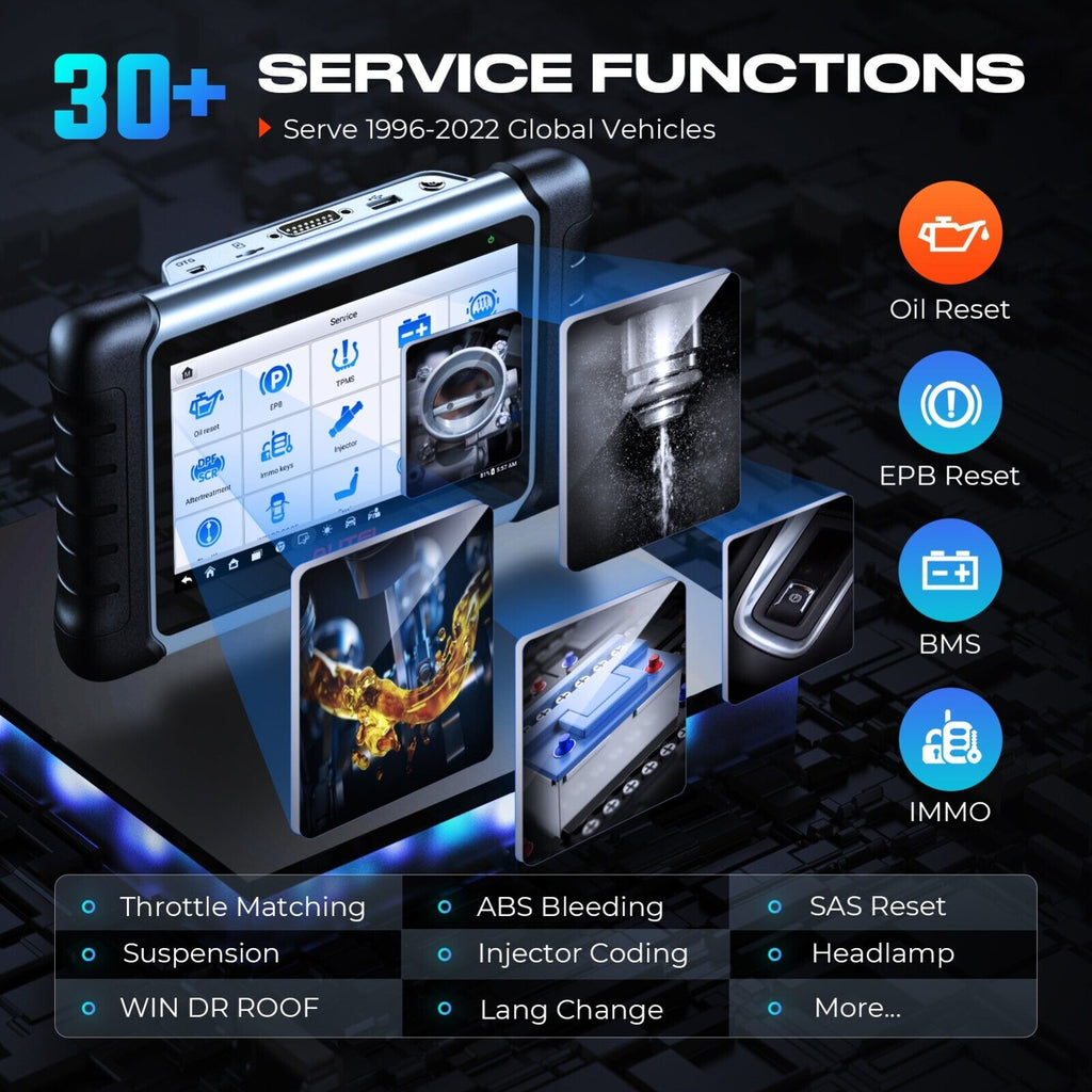 Autel MaxiPRO MP808S MP808 S Bi-Directional OBD2 Scanner ECU Coding Upgrade of  DS808 - Auto Lines Australia