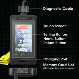 LAUNCH CRE305 OBD2 Scanner Code Reader Diagnostic Tool ABS SRS BMS EPB SAS Reset