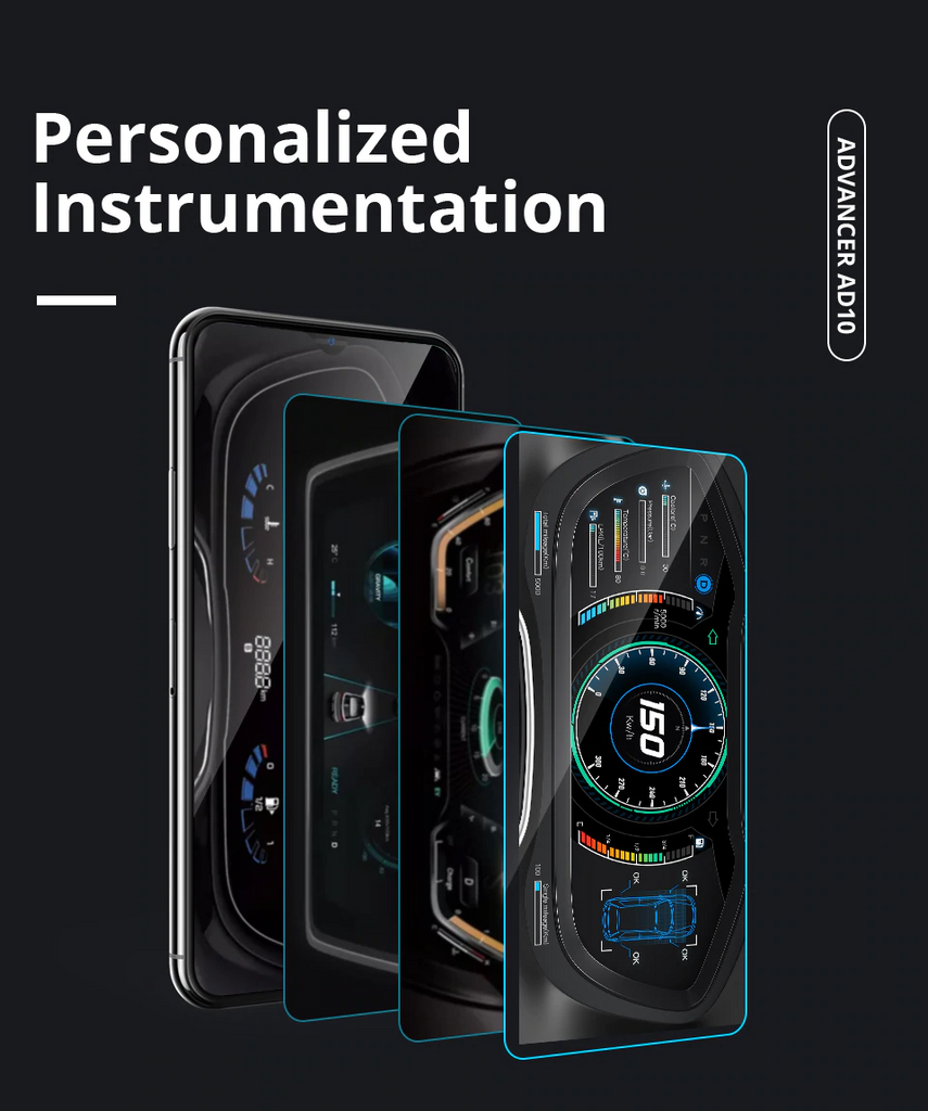 XTOOL AD10 OBD2 Diagnostic Scanner EOBD Bluetooth ELM327 Code Reader Tool HUD