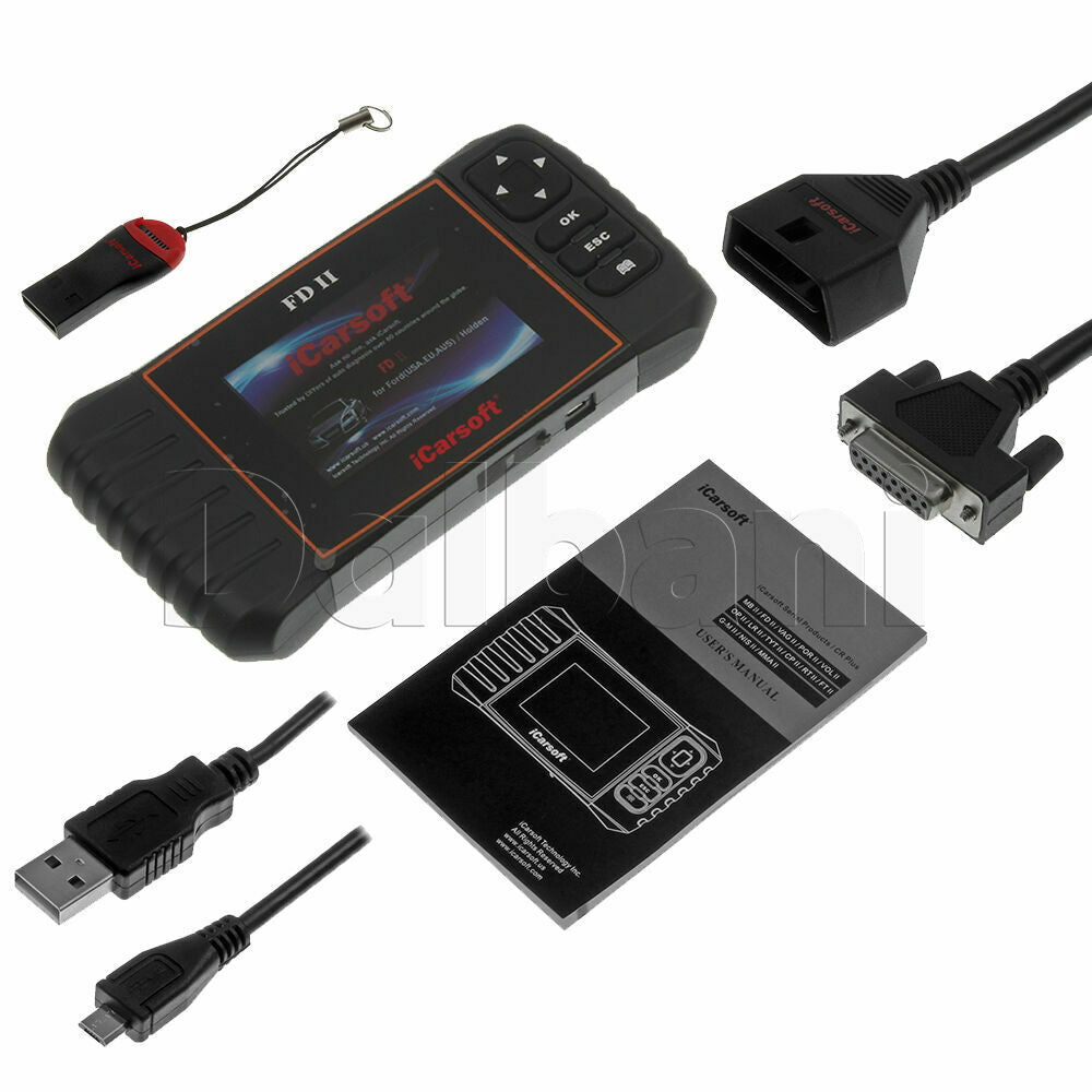 FD II Brand New iCarsoft Car Diagnostic Code Scanner For Ford Holden OBD II - Auto Lines Australia