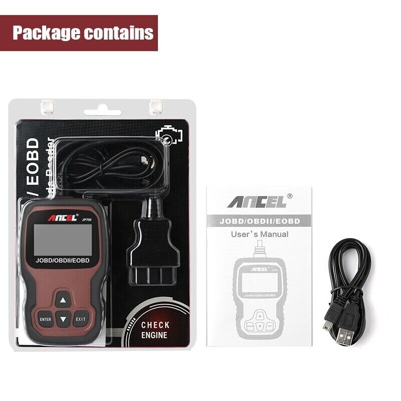 Ancel JP700 OBD2 Car Diagnostics Scanner JOBD EOBD Code Reader OBD2 Auto Scanner
