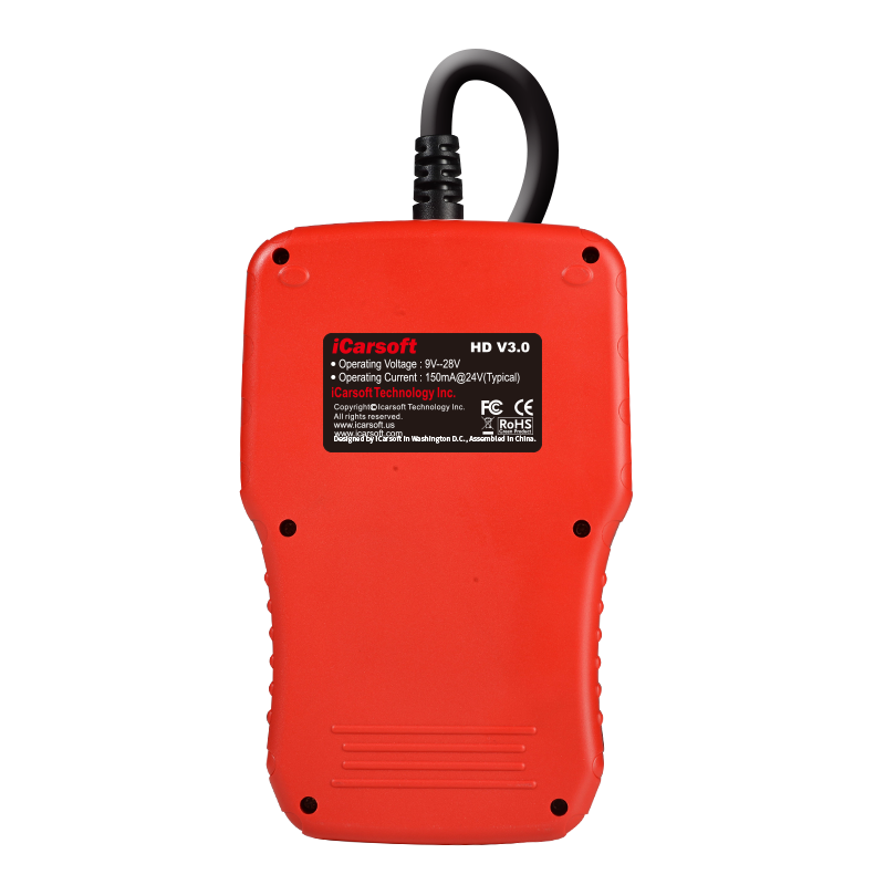 HEAVY DUTY DIESEL TRUCK DIAGNOSTIC SCANNER TOOL CODE READER iCarsoft HD V3.0 - Auto Lines Australia