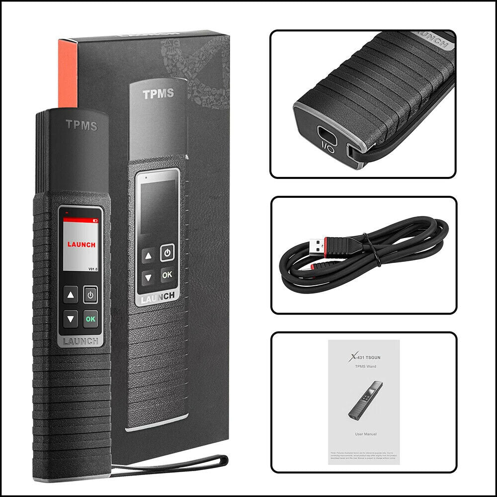 LAUNCH X431 TS-GUN TPMS Diagnostic Tool Activate/Read/Learn/Program Tire pressure