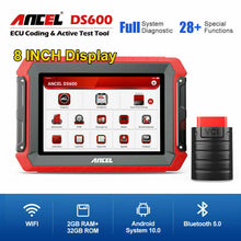 Load image into Gallery viewer, ANCEL DS600 ECU Key Coding BMS Injector Diagnostic Tool