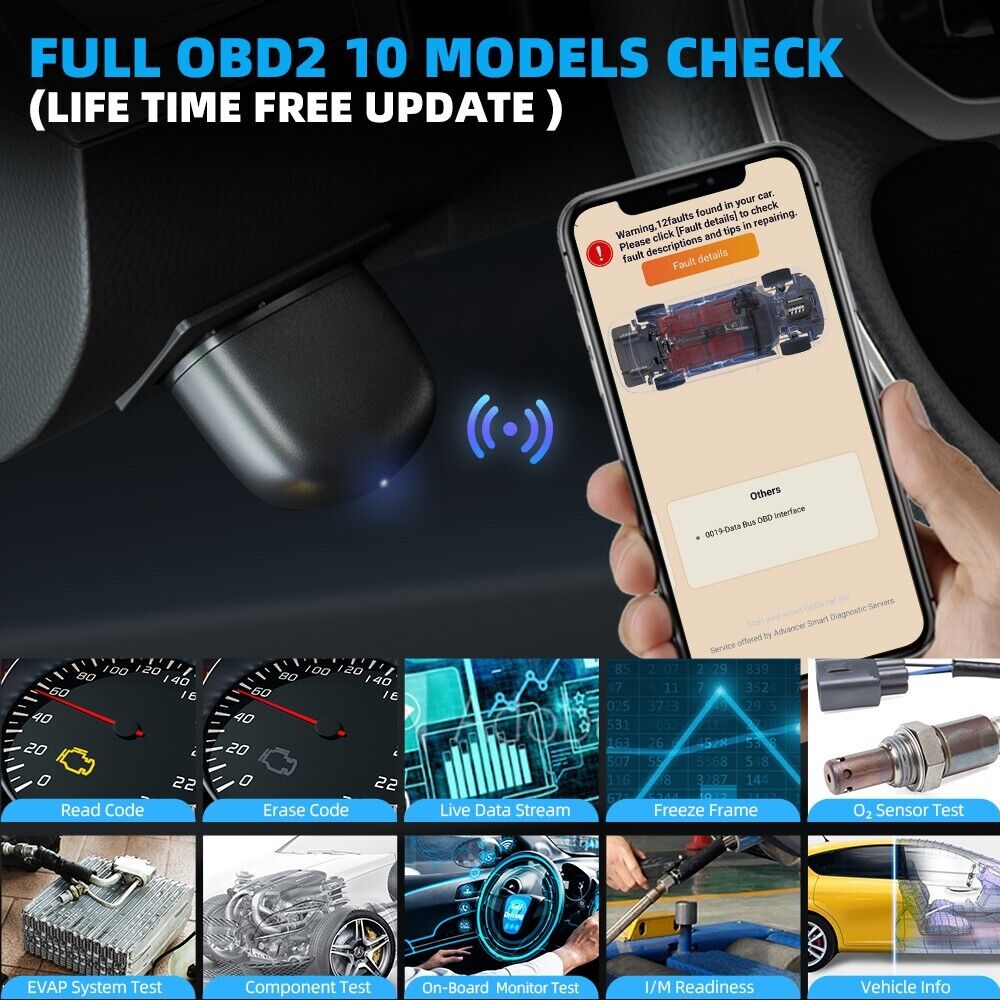 All AD20PRO All Systems Diagnostic Bluetooth OBD2 Scanner Car  XTOOL Scan Tools - Auto Lines Australia