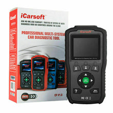 Load image into Gallery viewer, ICARSOFT CP V1.0 OBD2 DIAGNOSTIC CODE SCANNER RESET TOOL FOR CITROEN PEUGEOT. F5