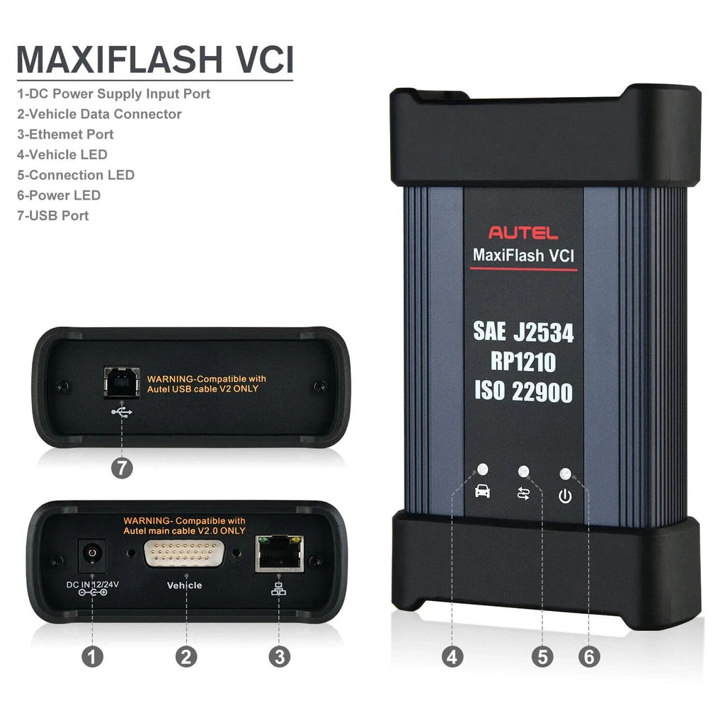 Autel MaxiCOM Ultra Lite Scannerwith Topology Mapping J2534 ECU - Auto Lines Australia