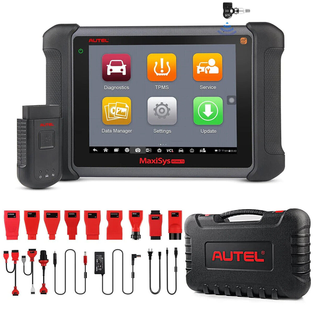 Autel Maxisys MS906TS Bi-Directional Diagnostic Scanner and TPMS Tool ECU Coding - Auto Lines Australia