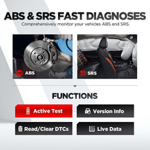 Load image into Gallery viewer, LAUNCH CR629 OBD2 Scanner Car Code Reader Active Tests ABS SRS Diagnostic tool - Auto Lines Australia