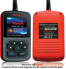 Load image into Gallery viewer, iCarsoft V1.0 Diagnostic Scan Tool i910 For BMW Mini Auto Cars Scan Tool BKM S2