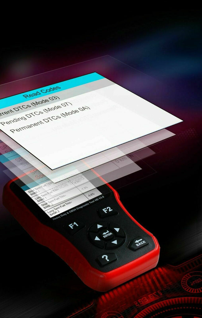 HEAVY DUTY DIESEL TRUCK DIAGNOSTIC SCANNER TOOL CODE READER iCarsoft HD V3.0 - Auto Lines Australia