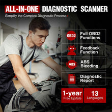 Load image into Gallery viewer, Autel MK808 Car Scan Diagnostic Tool Auto Full Systems Scanner