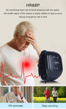 Load image into Gallery viewer, 4G GPS Elderly/Senior Smart Bracelet Watch Tracker Blood Pressure