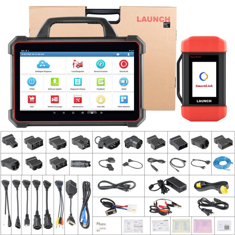 SPECIAL ORDER - LAUNCH X431 PAD 7 VII (Car+Truck Software) & X-PROG3 Advanced