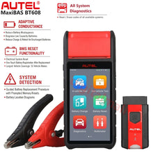 Load image into Gallery viewer, Autel MaxiBAS BT608 Auto Diagnostic Battery & Electrical System Analyzer Scanner