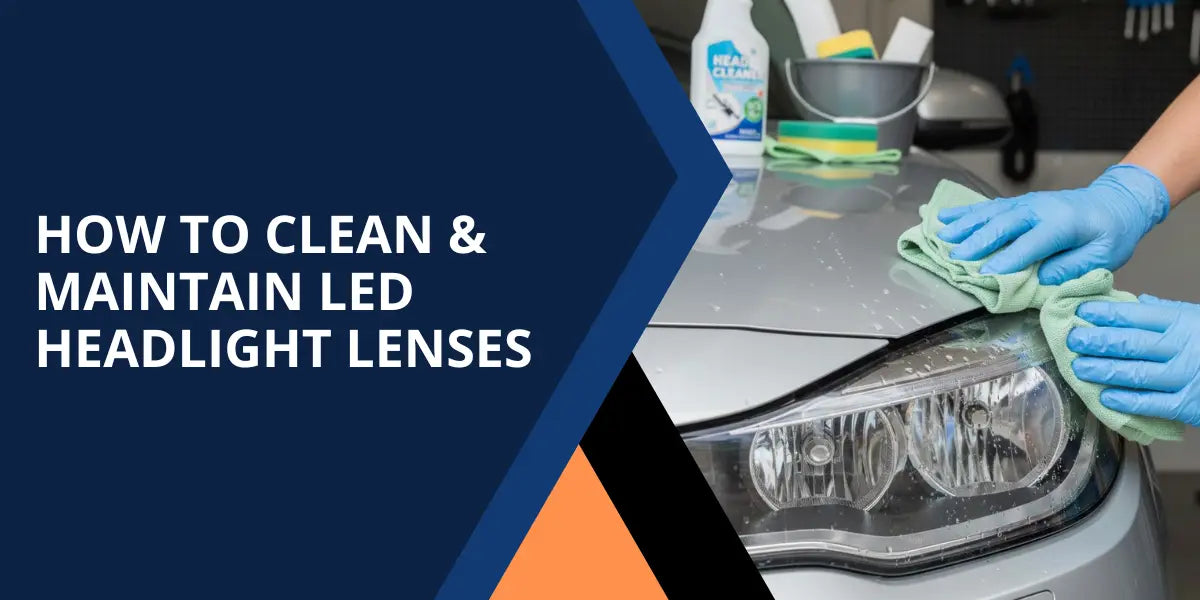 Clean & Maintain LED Headlight Lenses