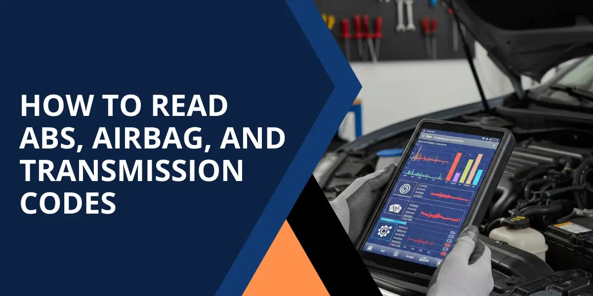 How to Read ABS, Airbag, and Transmission Codes