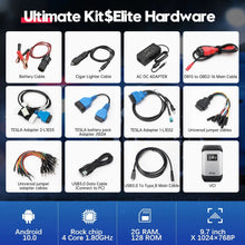 Load image into Gallery viewer, XTOOL D9EV Car Diagnostic tools Energy Vehicles For Tesla For BYD With Battery