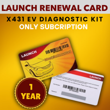 Load image into Gallery viewer, One Year Update Service for Launch X431 PAD VII EV Diagnostic Kit Subscription