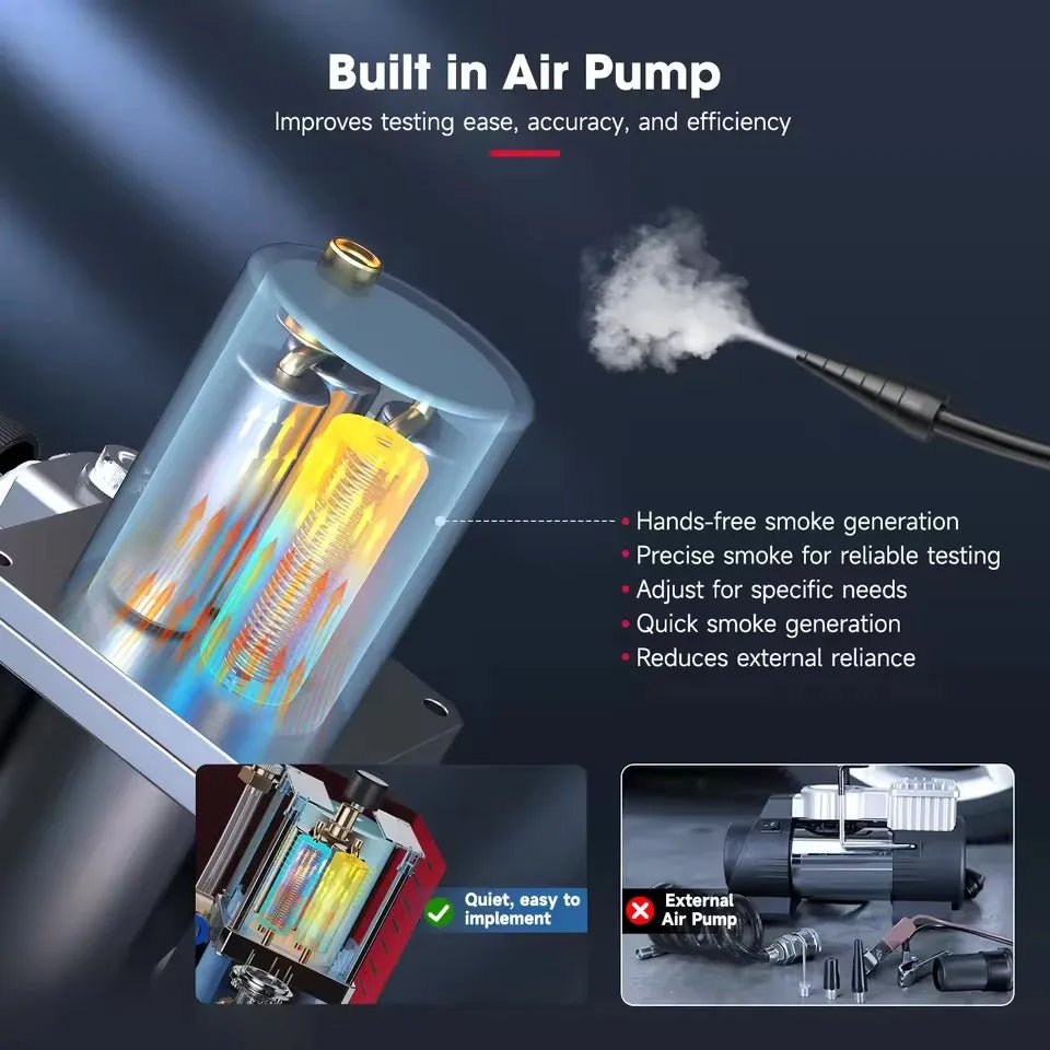 ANCEL L3000 Automotive Smoke Leak Detector EVAP Vacuum Test Machine Air Pump