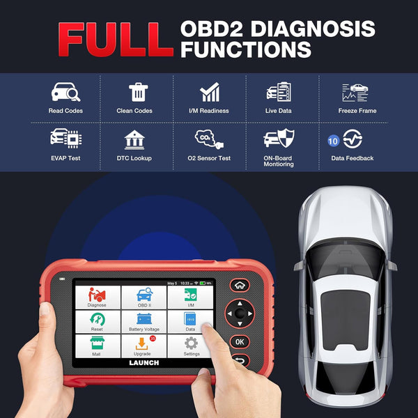 LAUNCH CRP123E PLUS OBD2 Diagnostic Full Automotive Scan Tool Vehicle Code Reader