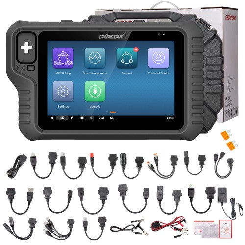OBDSTAR MOTOMASTER Full Motorcycle Scanner IMMO ECU ODO Marine E-MOTO Tool