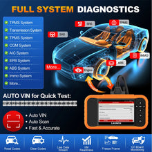 Load image into Gallery viewer, 2025 LAUNCH X431 Creader Elite 2.0 BBA Bmw Scan Tool, VW Audi OBD2 Scan Tool