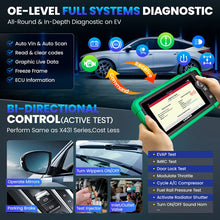 Load image into Gallery viewer, 2025 LAUNCH CRP919 EV Diagnostic Scanner 43+ Service OBD2 Diagnostic Code Reader