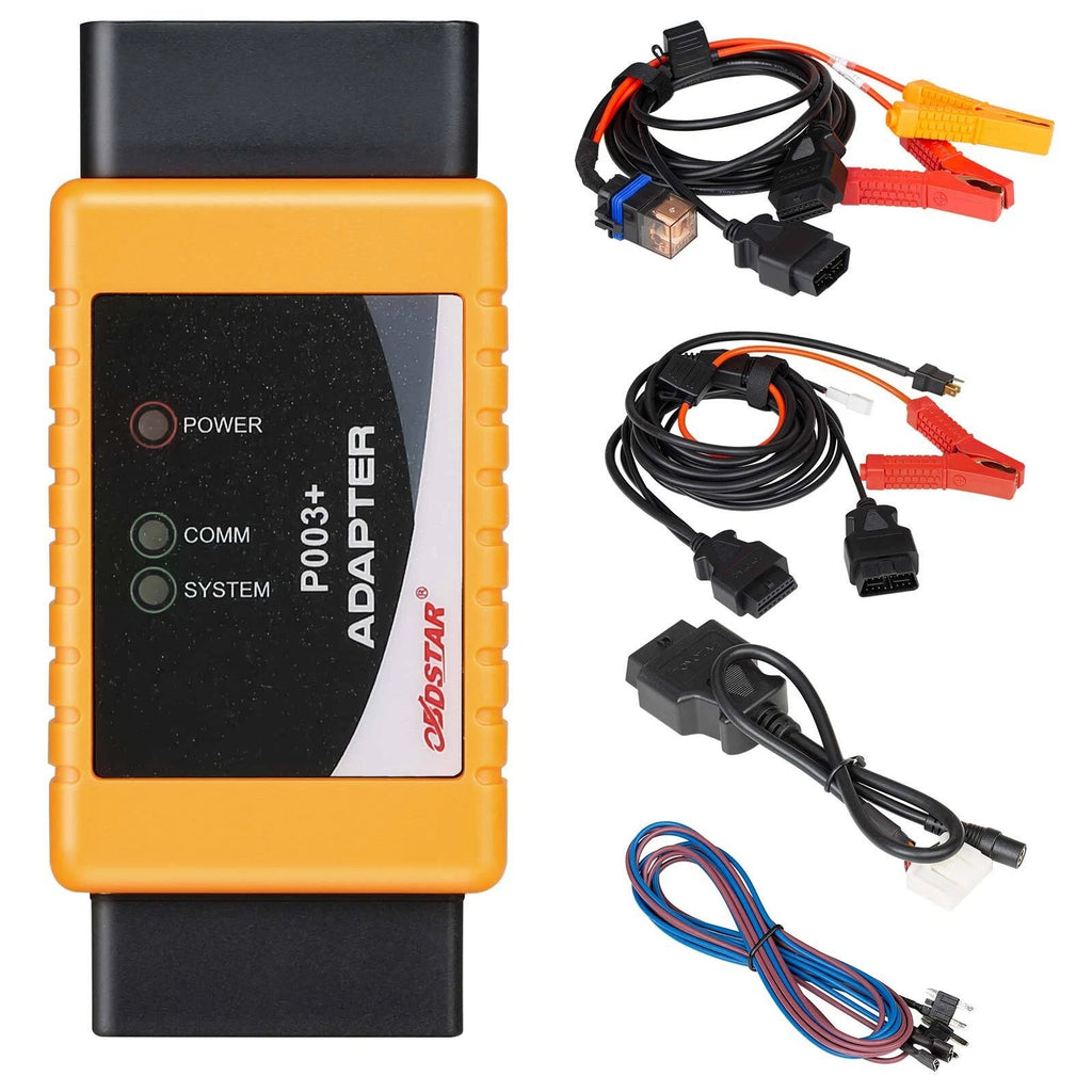OBDSTAR P002 Adapter Set for Toyota 8A Ford All Keys Lost X300 DP Plus Tool