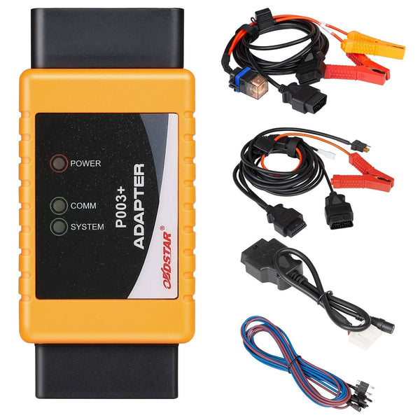 OBDSTAR P002 Adapter Set for Toyota 8A Ford All Keys Lost X300 DP Plus Tool