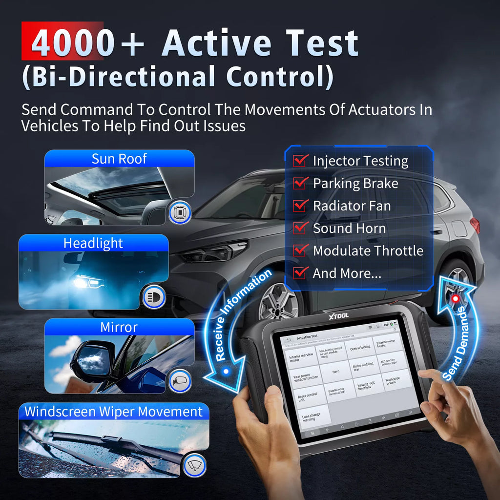 XTOOL D9MAX J2534 ECU Coding And Programming Automotive Best OBD2 Scanner
