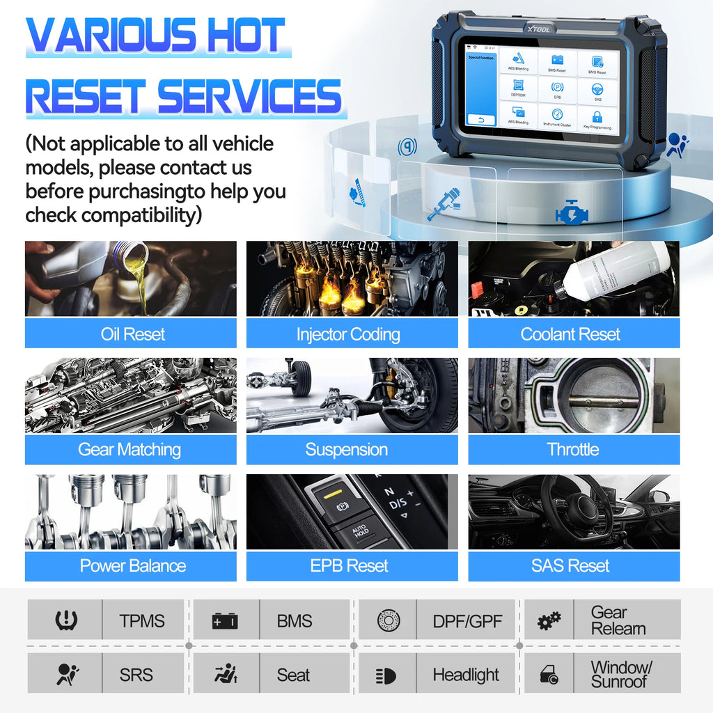 XTOOL IP500 GMC/Buick/Cadillac OBD2 Scan Tool key Programmer Auto Bidirectional