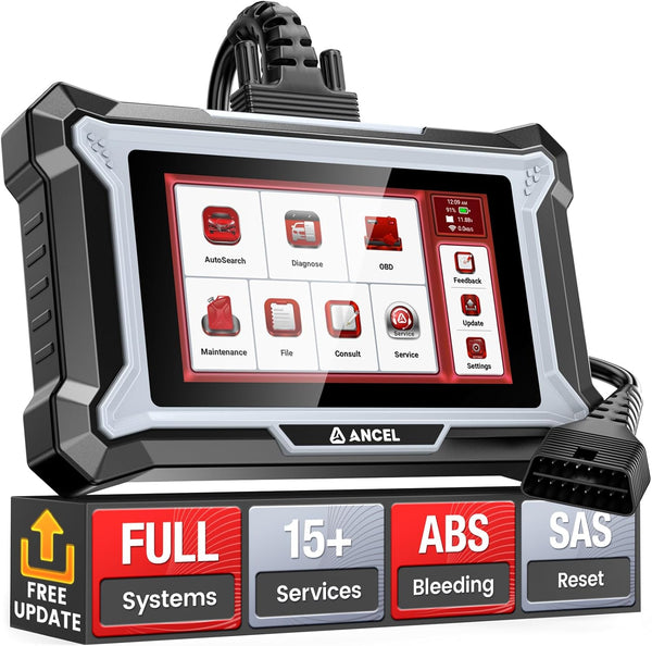 ANCEL DS200 OBD2 Scanner All System Tool ABS TPMS DPF Reset WiFi Code Reader