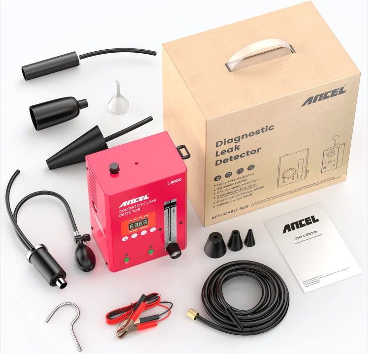 ANCEL L3000 Automotive Smoke Leak Detector EVAP Vacuum Test Machine Air Pump