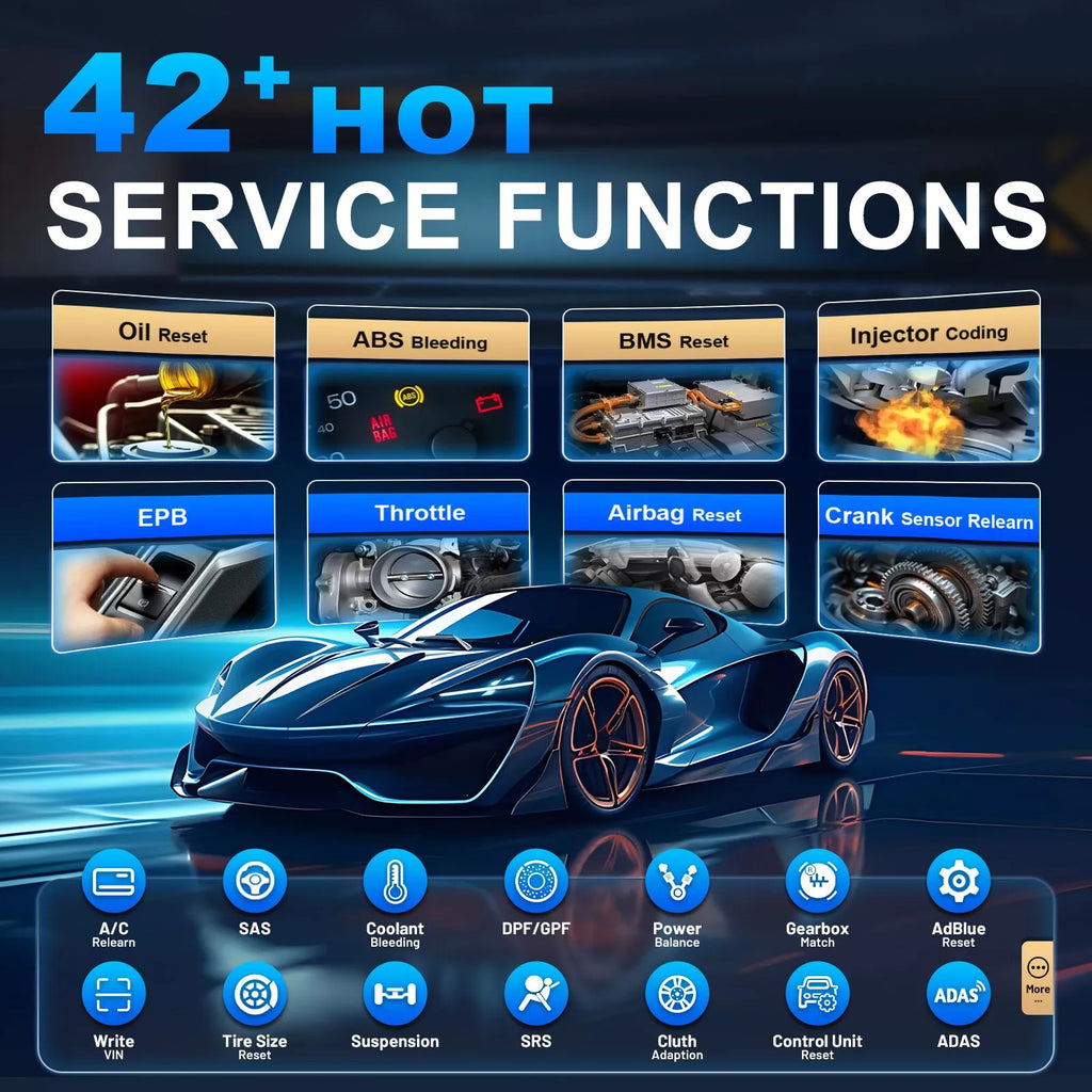 2025 XTOOL IP919MAX OBD2 Scanner Auto Diagnostic Tool ECU Programming Key IMMO