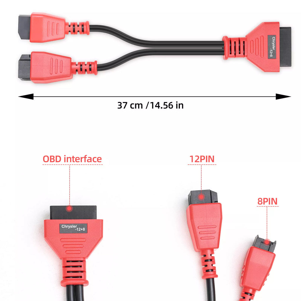 12+8 Pin Universal connector cable For Chrysler MSCHRY128 IM608 / Launch X431 V