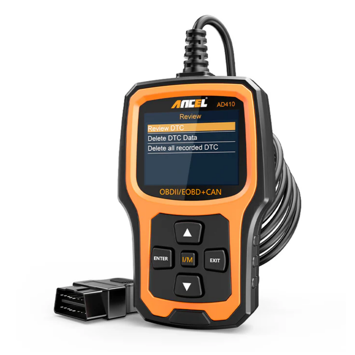 ANCEL AD410 OBD2 Scanner Check Engine Code Reader for All OBDII Cars 1996+ Main image