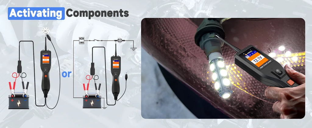 ANCEL PB50 12V/24V Power Probe Automotive Circuit Tester Electrical Diagnostic