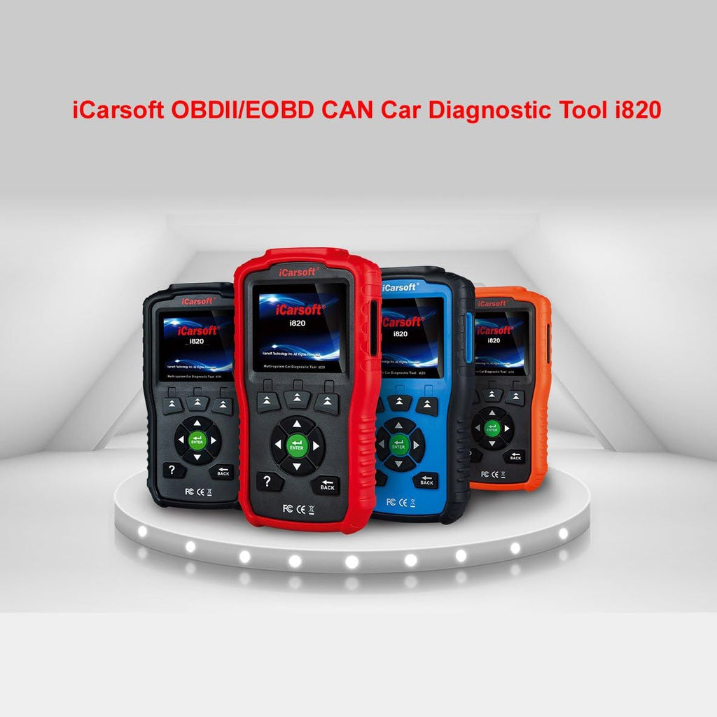 iCarsoft i820 OBDII Car Diagnostic Scanner Tool Code Reader OBD2 CAN