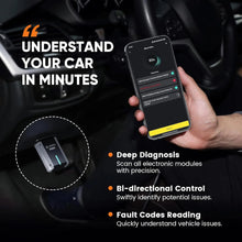Load image into Gallery viewer, ANCEL Echo OBD2 Scanner Bluetooth All System Diagnostic Tool for iOS Android